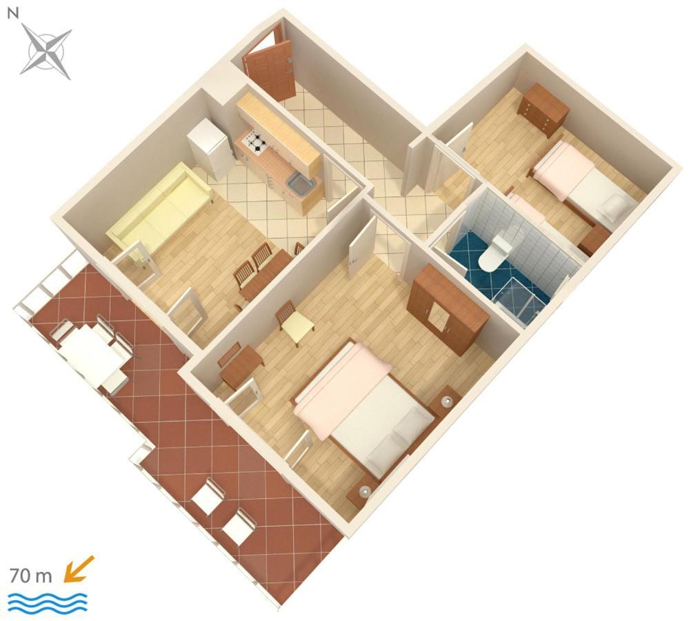 Apartments And Rooms By The Sea Cove Soline, Dugi Otok - 448 Veli Rat Exterior foto